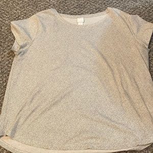 H&M black and white top.